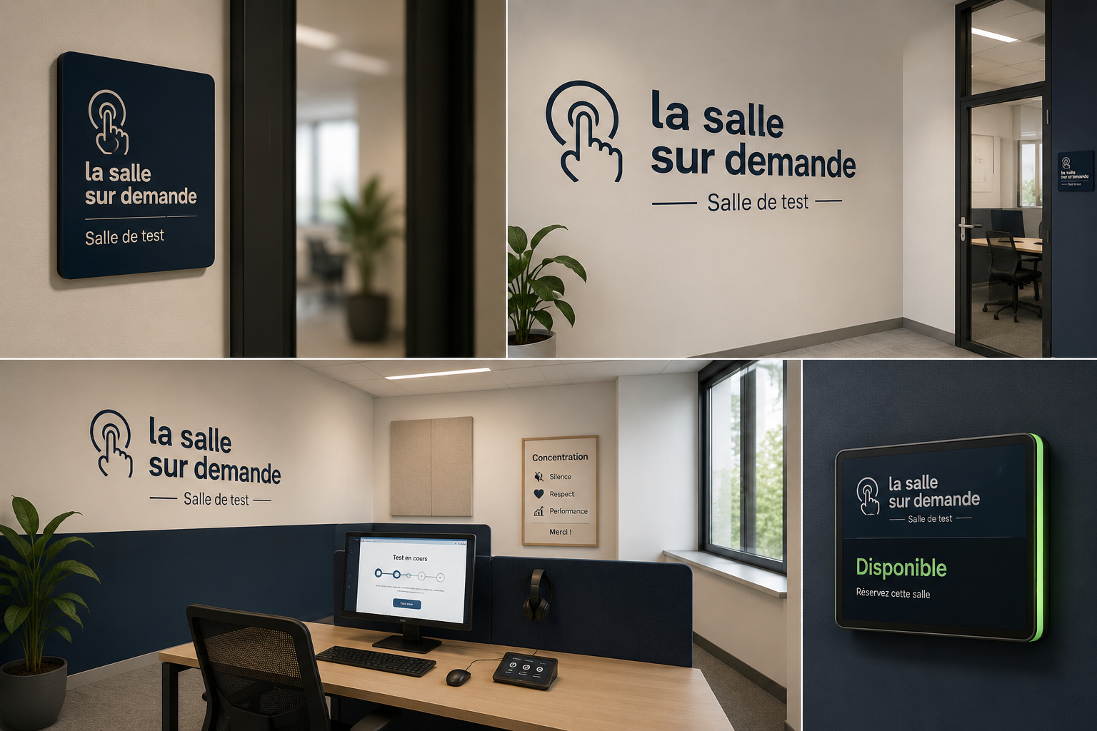 La salle sur demande